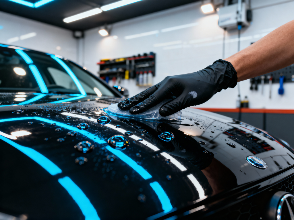 Aplikacja powłoki ceramicznej na lakier – ochrona i połysk na lata